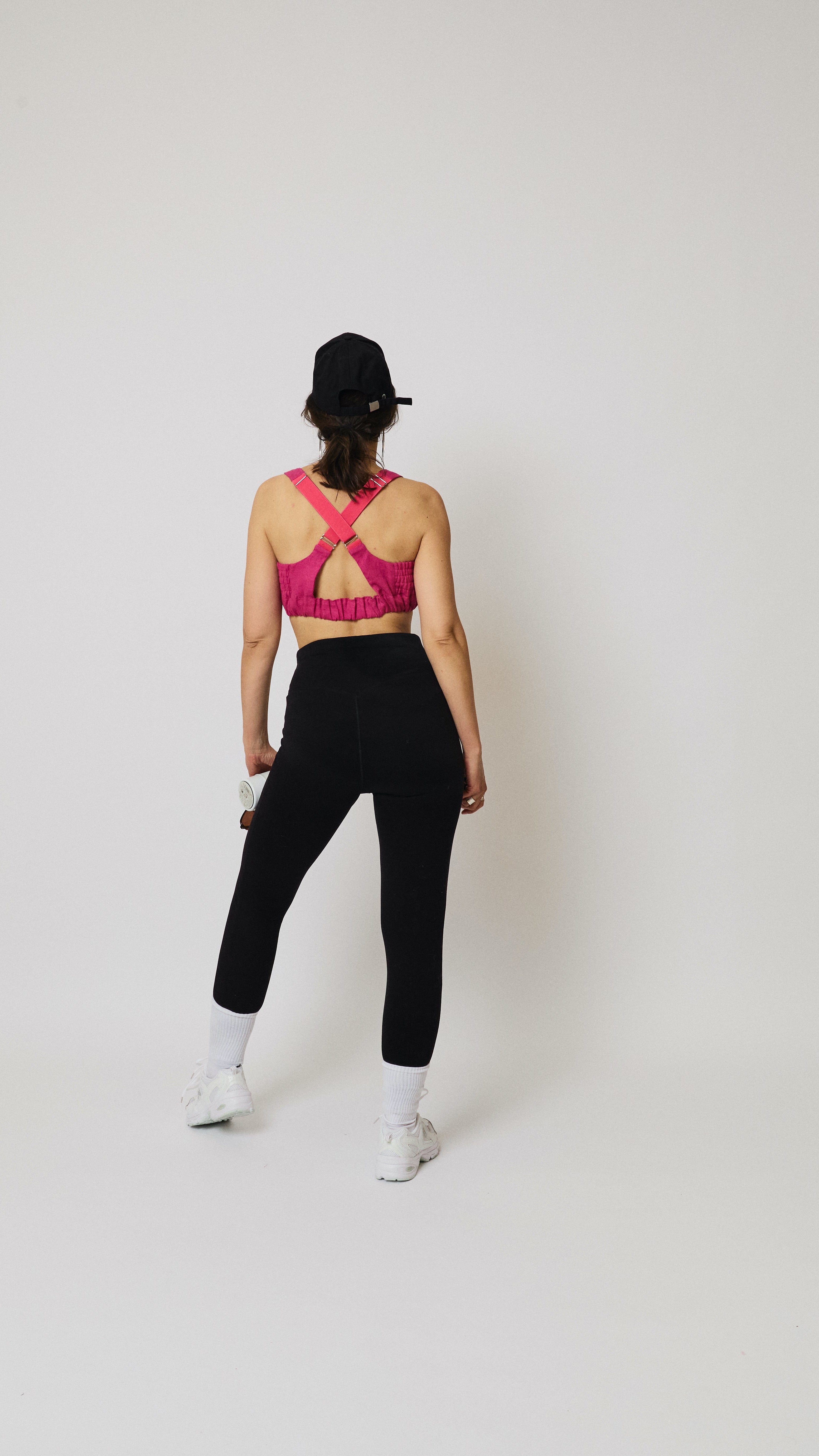 Flora linen sports bra by NOMÈI