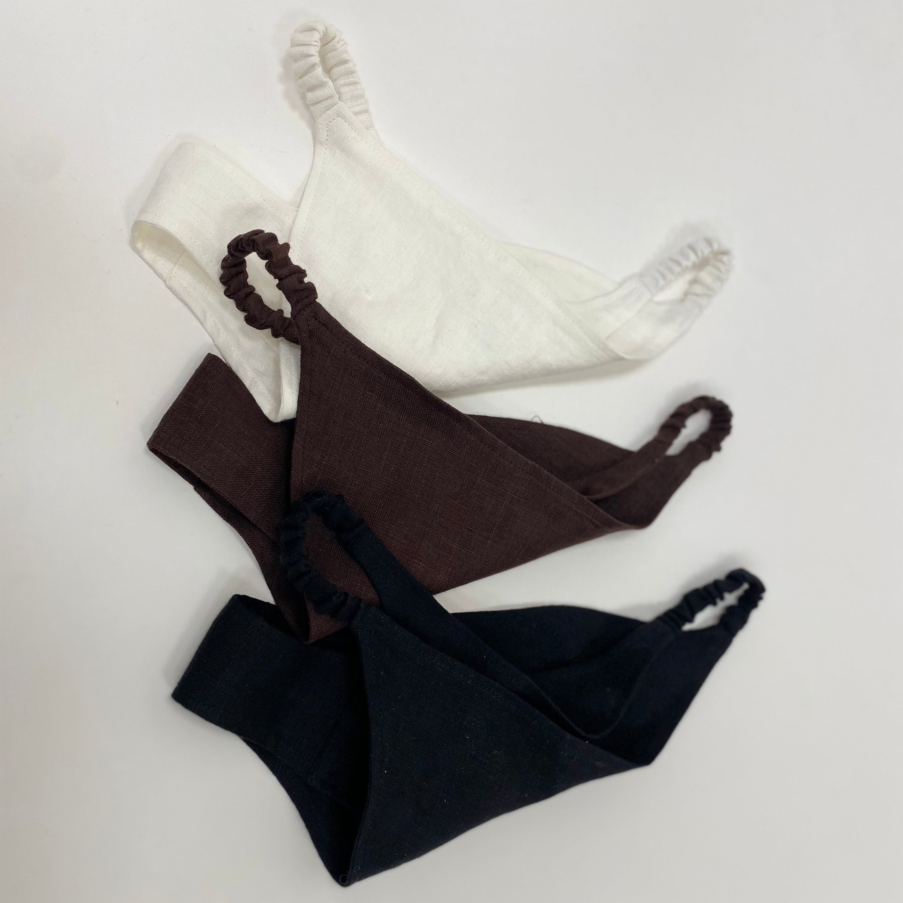 Aine bikini briefs in soft Lithuanian linen by NOMÈI