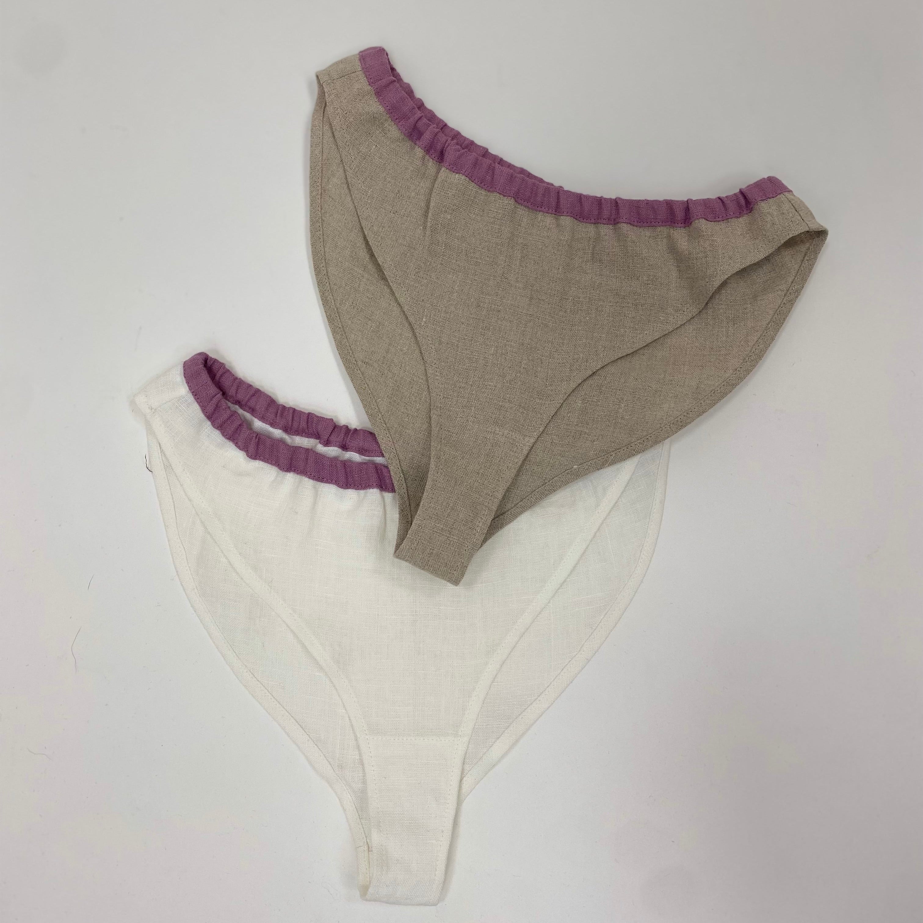 Hebe kids briefs in soft linen by NOMÈI