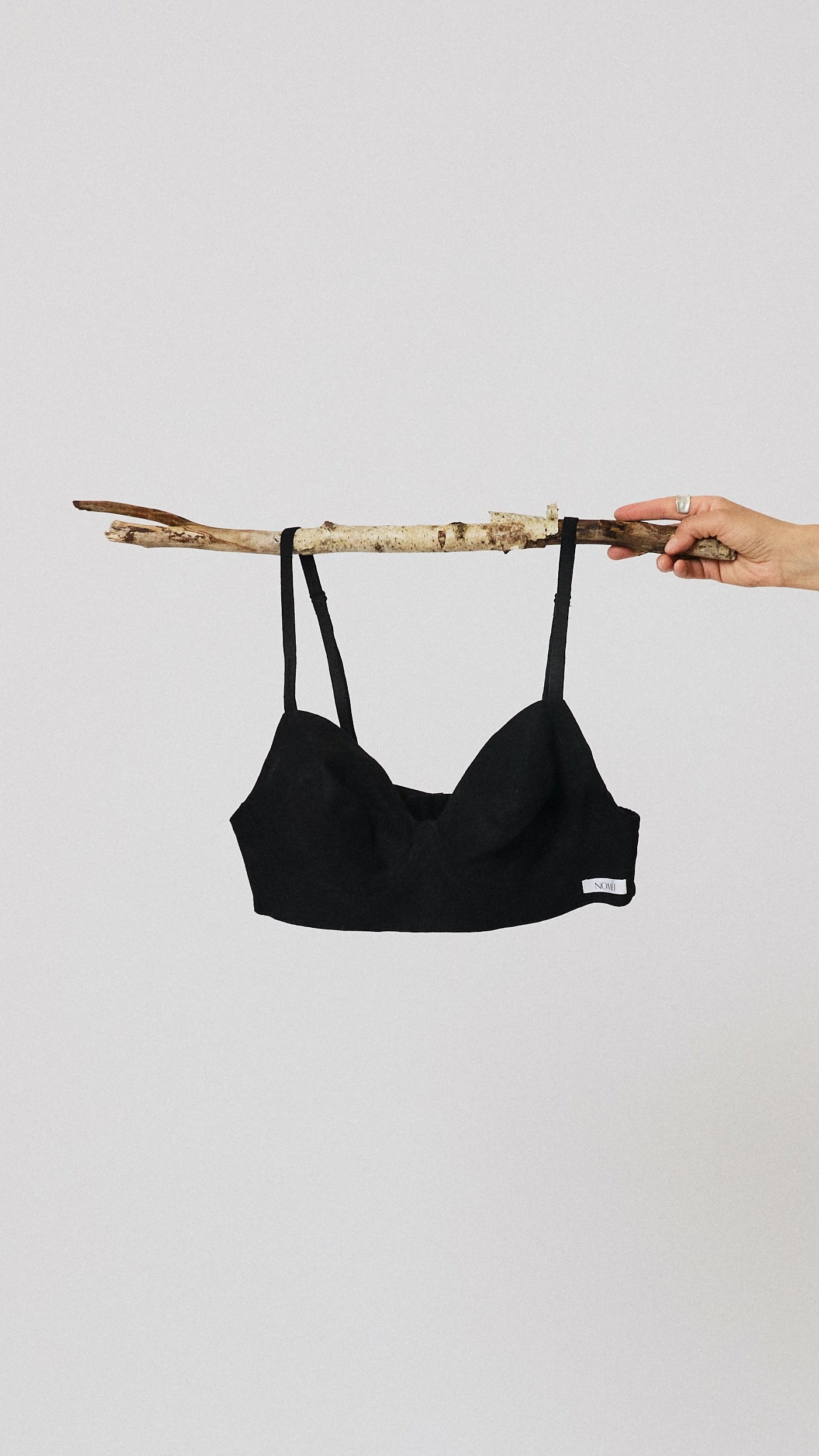 Gaia wireless everyday bra in linen by NOMÈI
