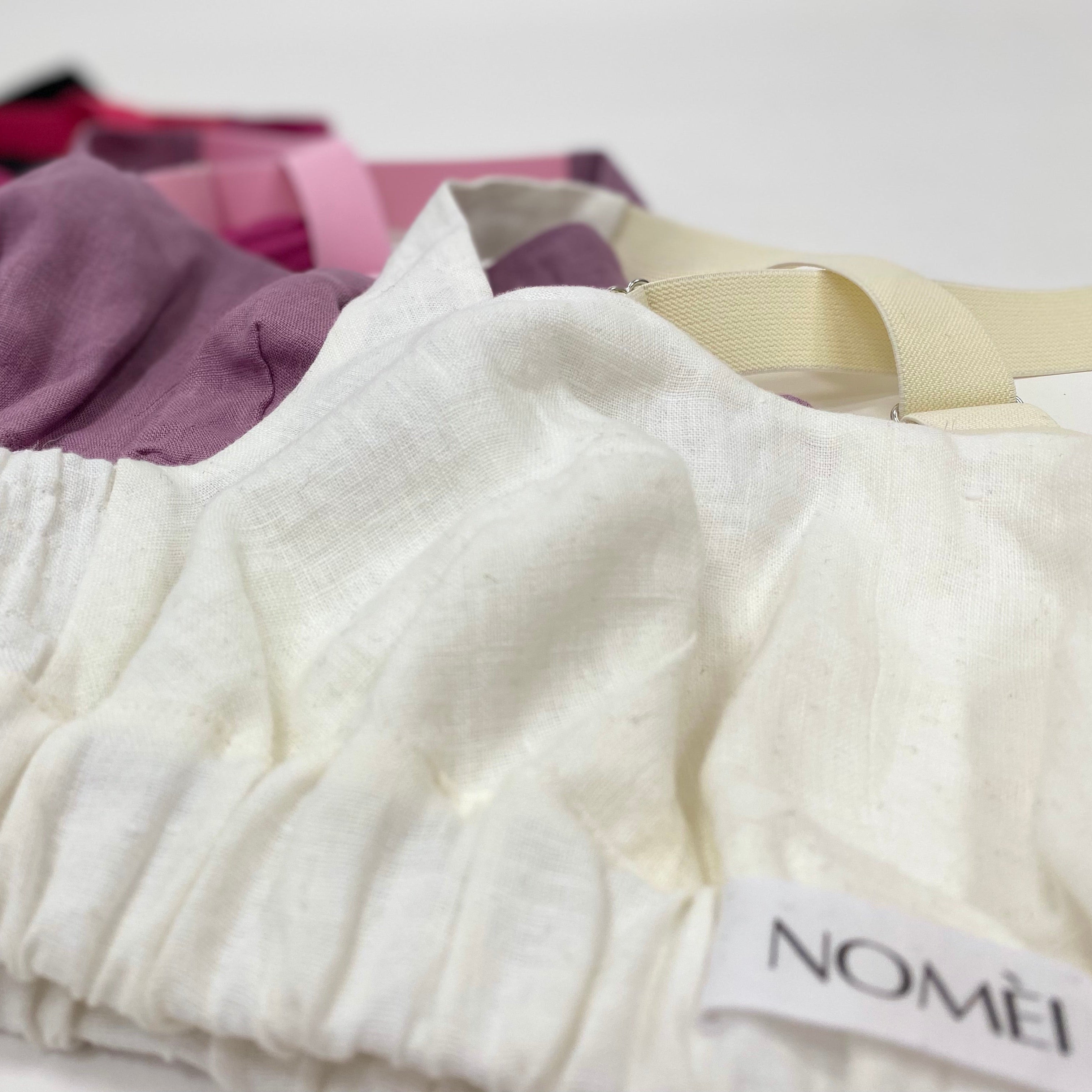 Flora linen sports bra by NOMÈI