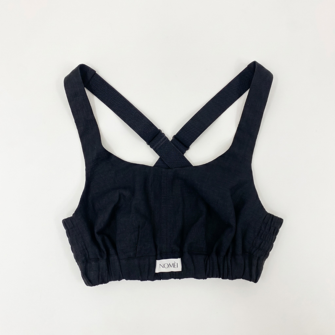 Flora linen sports bra by NOMÈI