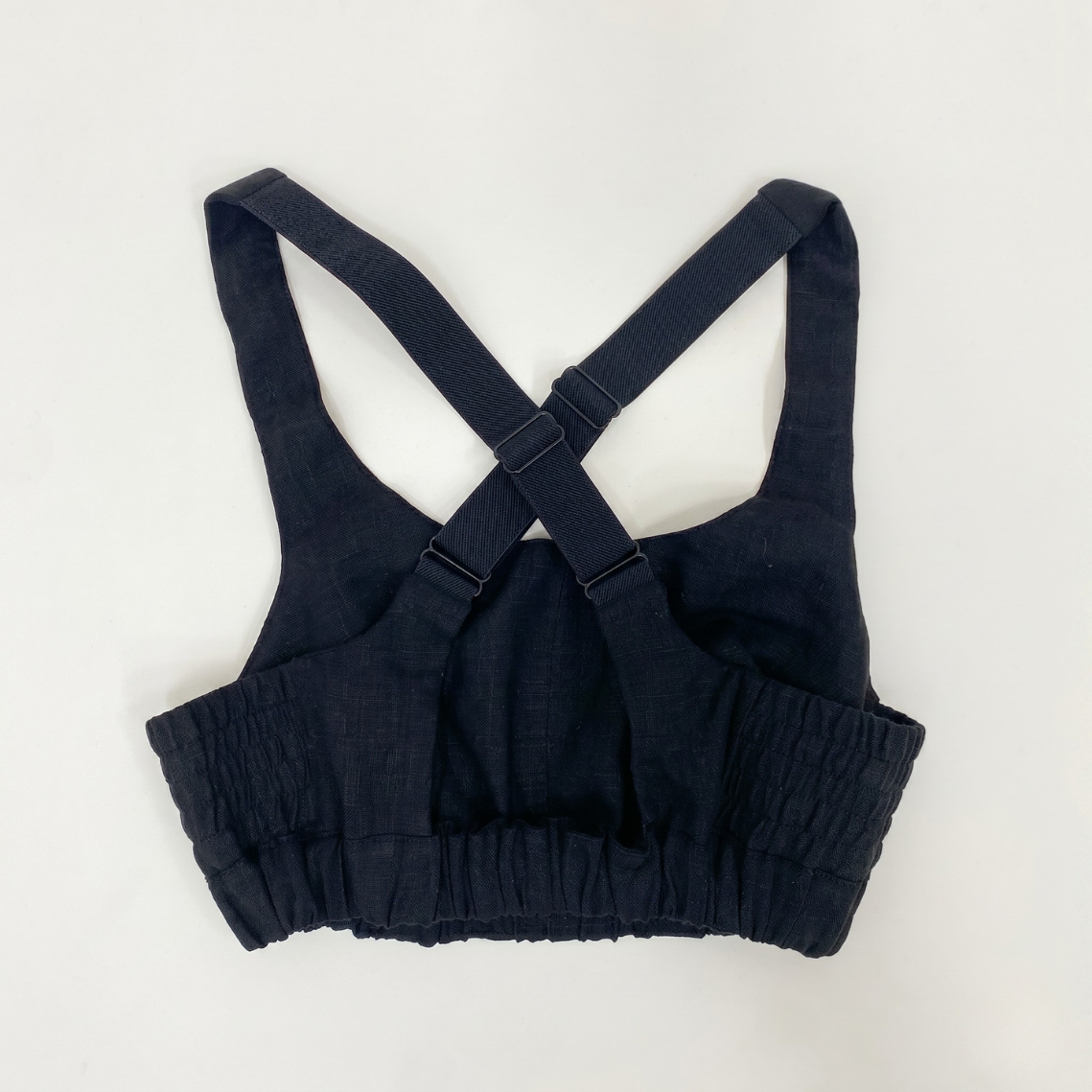 Flora linen sports bra by NOMÈI