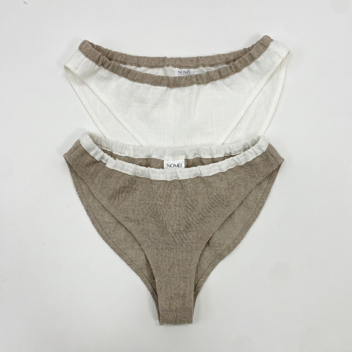 Hebe kids briefs in soft linen by NOMÈI