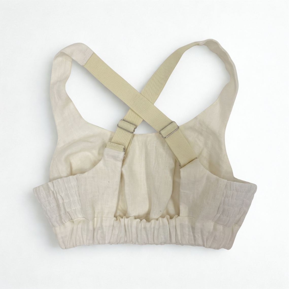 Flora linen sports bra by NOMÈI
